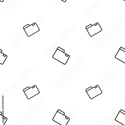 Isolated business icon pattern clean spacing layout