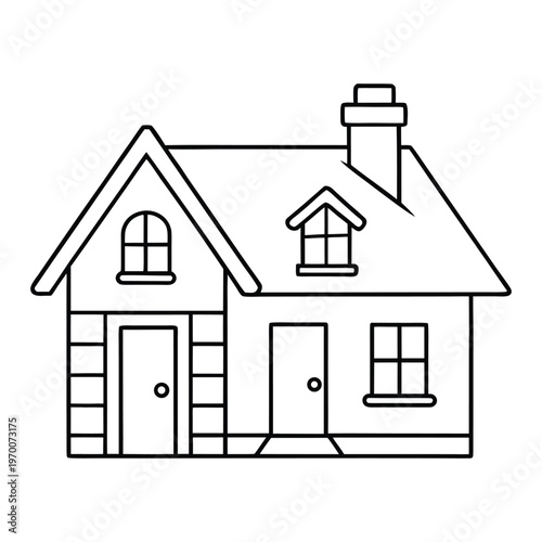 A weathered suburban cottage with faded paint, creaky wooden shutters, and a mossy roof, nestled among overgrown bushes, whispering stories of time, comfort, and quiet nostalgia.
