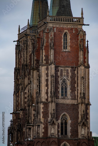 Cattedrale di San Giovanni Battista (in polacco: archikatedra Świętego Jana Chrzciciela). città di Breslavia, Polonia