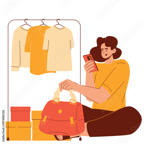 Lokal Market reseller illustration