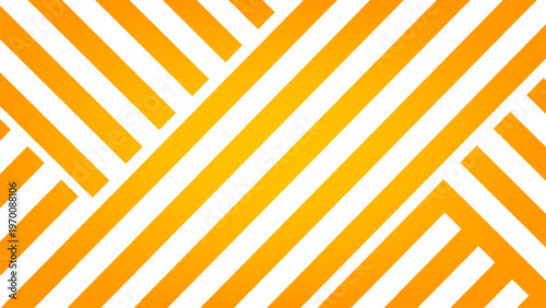 Abstract yellow and gray diagonal stripe background with geometric pattern and vignette effect. Modern Trendy design in Vector Illustration