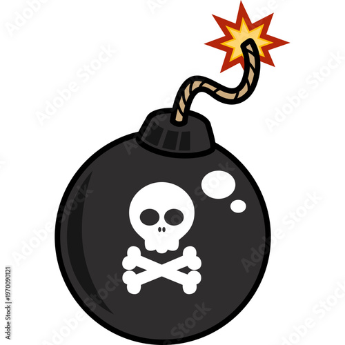 Bomb Vector Illustration