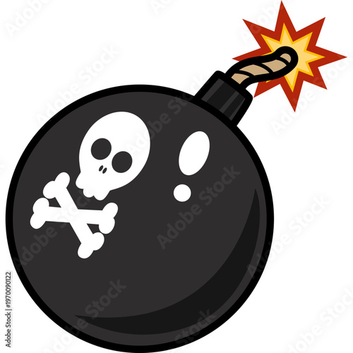 Bomb Vector Illustration