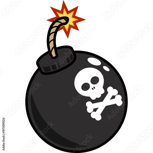 Bomb Vector Illustration
