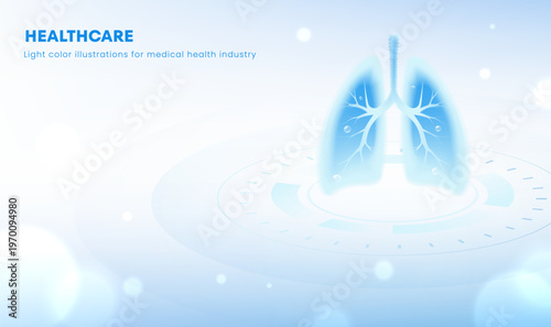 Healthcare Medical Service Digital Background Illustration