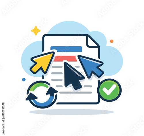 Real-time collaboration in cloud documents with simultaneous editing and conflict resolution in distributed teams, overlapping cursors on a single