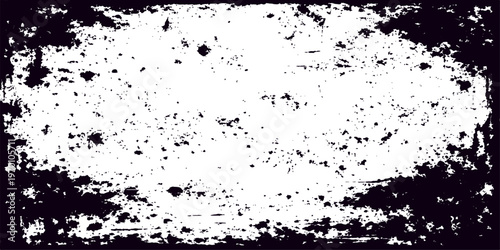Abstract grunge background with black ink splat paint splash texture design illustration background