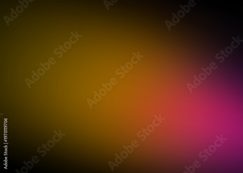 Abstract blurred gradient background with warm and cool color