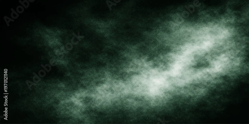 Fotografi A motion of blue mist and steam creates a textured abstract smoke backdrop again