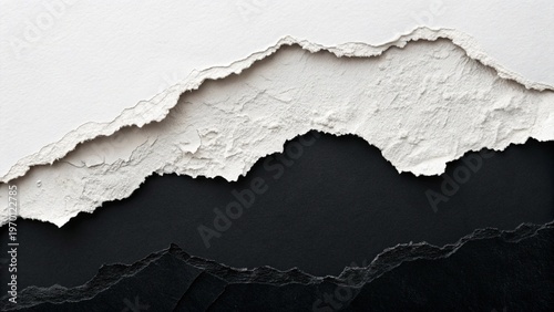 Layered Torn Paper Texture – Stationery, Art, Decorative, Texture, Creativity, Design, Abstract, Concept