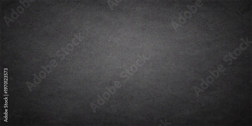 Black leather texture background with dark gray rough grunge surface design