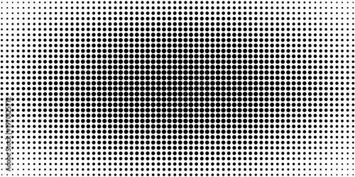 Grunge halftone gradient background. Faded grit noise texture. White and black sand wallpaper. Retro pixelated backdrop. Anime or manga style comic overlay. Vector graphic design textured template