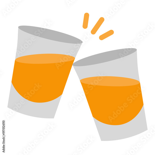 shot glass toast icon