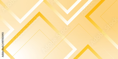 Abstract yellow and white gradient overlap technology tech grid triangle business digital curve poster and banner web creative origami square rectangle template background.