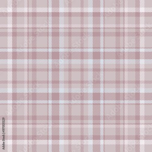 Multicultural seamless vector pattern, cutout texture check tartan. Amazing plaid background fabric textile in white and pastel colors.
