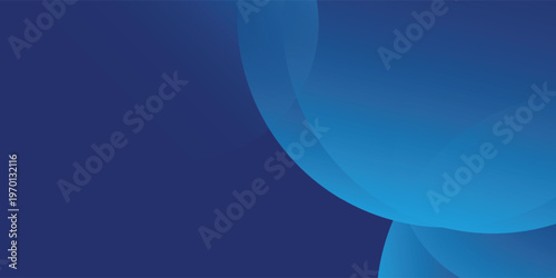 Abstract blue wallpaper background with dynamic shapes composition, featuring an abstract dark blue texture illustration and circular elements.