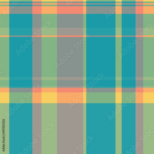 Back to school check vector background, cyan pattern fabric plaid. Ornamental texture seamless tartan textile in pastel and cyan colors.
