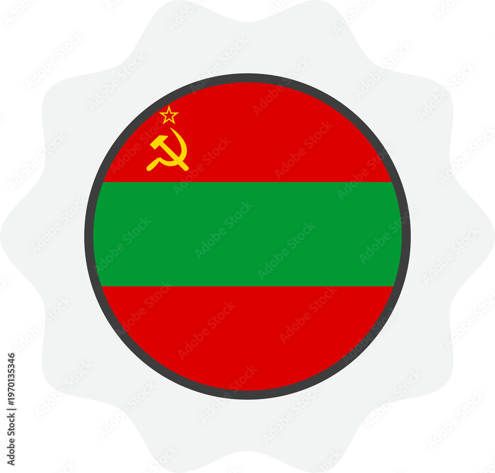 Obraz premium transnistria flag