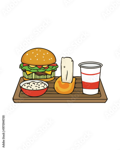 fast food and drink