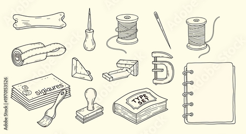 Vintage sketch of antique locks and keys isolated on transparent background detailed hand drawn illustration