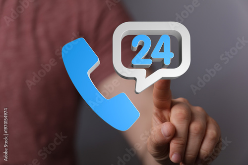 24/7 customer support conce...