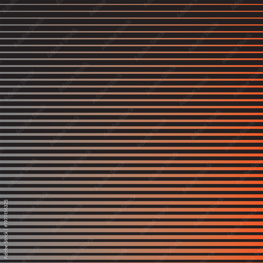 Obraz premium Abstract black color blend line pattern art