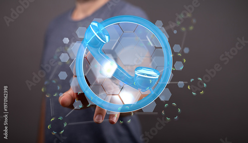 Abstract image showing a pe...