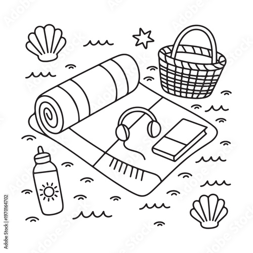 Vector illustration of a set of bakery products