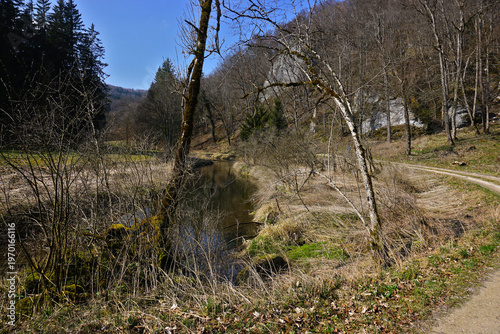 Felsen im Schmeiental auf der Schwäbischen Alb