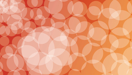 Rideaux Rose clair patrons Red and orange gradient background with overlapping translucent circles  © abdur