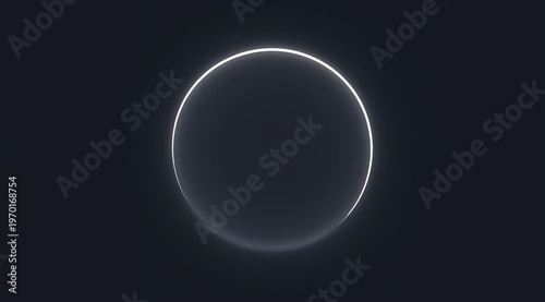 Wallpaper Mural Stunning Solar Eclipse Celestial Event in Dark Sky. Torontodigital.ca