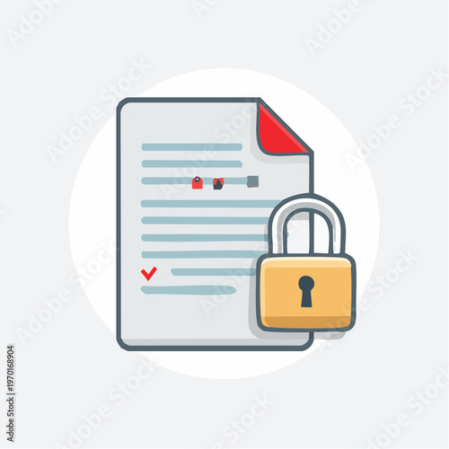 DSGVO Datenschutz Dokument Icon