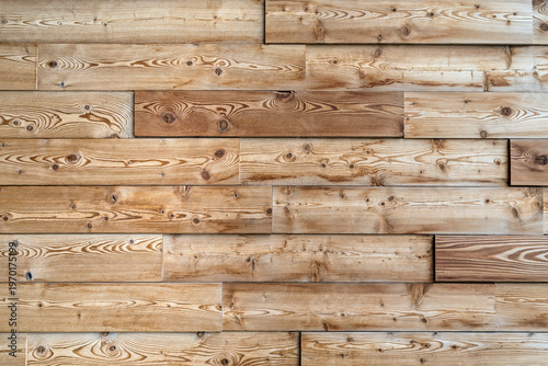 Real rustic wood panelling background texture