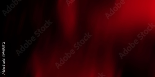 Εκτύπωση καμβά Crimson Red and Black Smoke, Abstract Red Fluid Swirls ,Dark Mysterious Fog Texture