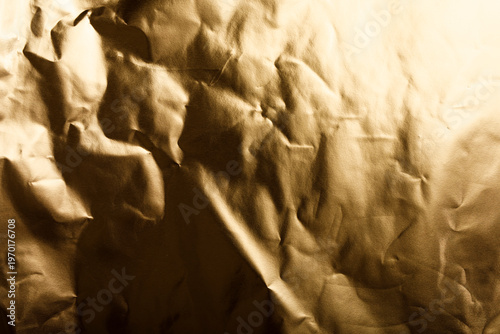 Textured gold foil backgrou...