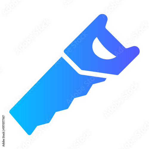 handsaw gradient icon