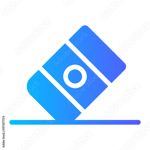 eraser gradient icon