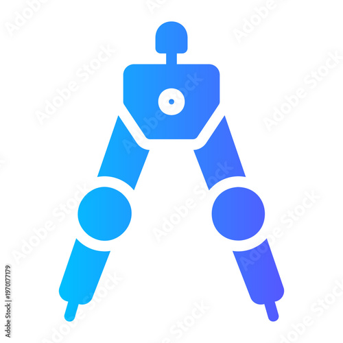 compass gradient icon