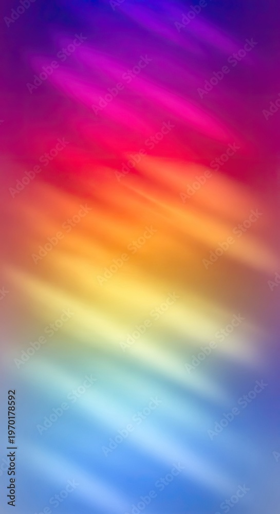 Obraz premium Vibrant abstract rainbow gradient perfect mobile phone background digital art