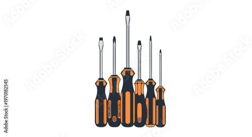 Assorted Hand Tools Set for Repair Work and Home Improvement