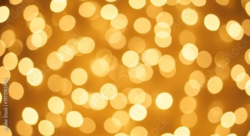 Golden bokeh background abstract visual for successful marketing campaigns branding