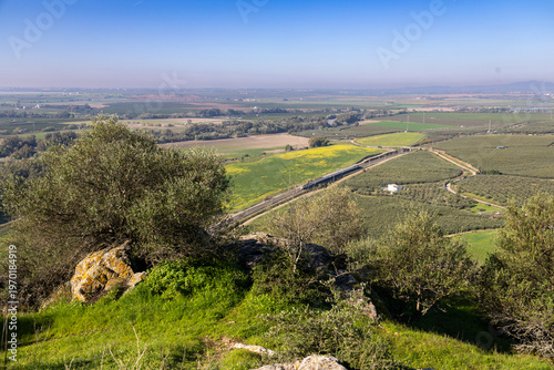 Paysage Andalousie printemps