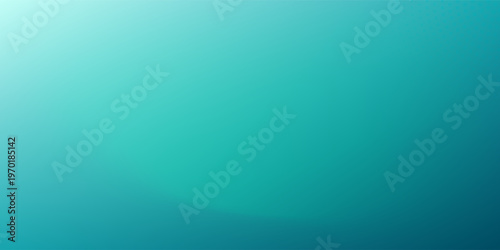 Abstract teal blurred water background, turquoise aqua gradient texture