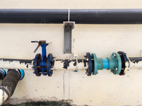 Hospital Water Supply Butterfly Valve and Pipeline System