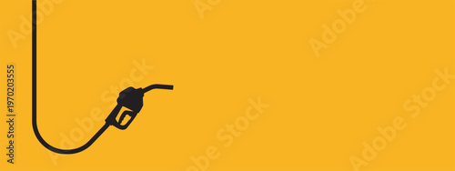 petrol pump vector graphic template design