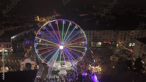 Festive Lights at the Craiova Christmas Fair