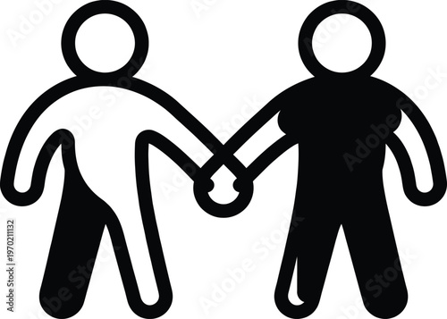 Celebrating friendship day abstract art for bonds of friendship togetherness