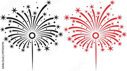 Canada Day Visualization of particle collision patterns and trajectories in physics Vector