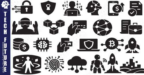 Tech Future Icon Set