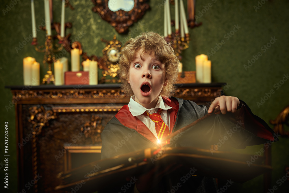 Obraz premium Magic Spell Reaction